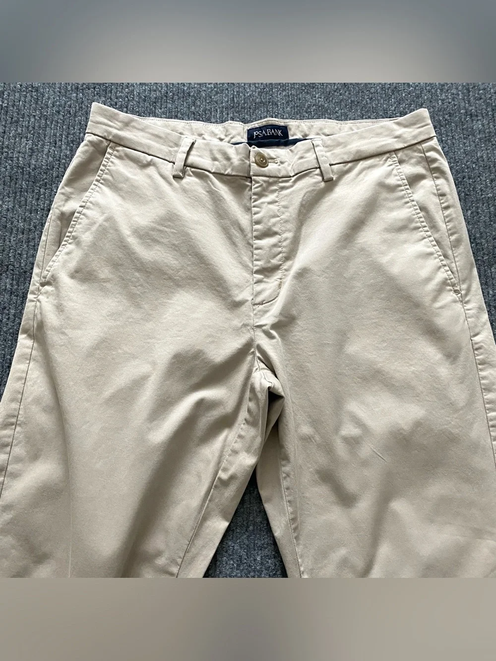 Jos A Banks Khaki Chino Pants Men’s Size 32x30 Tailored Fit